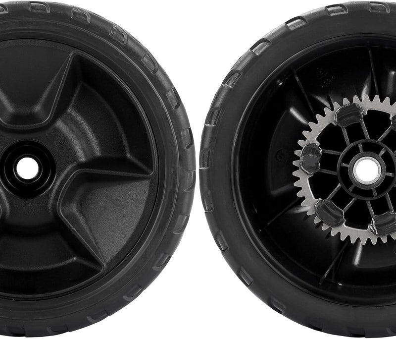 GICOOL GIGOOL 42710-VR8-N00ZA Lawn Mower Rear Wheels, 8 Inch Wheels Kit for Honda HRN216, 2 Pack - Image 4